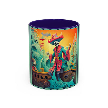 Skeleton Crew of the Misty Seas Colorful Mugs (11oz, 15oz)