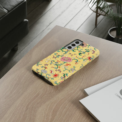 Flower Illustration by Owen Jones Phone Cases