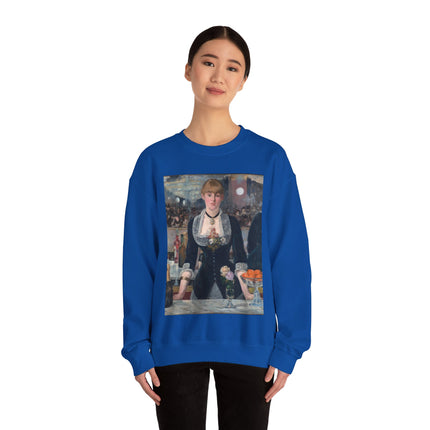 A Bar at the Folies-Bergère by Edouard Manet Heavy Blend™ Crewneck Sweatshirt