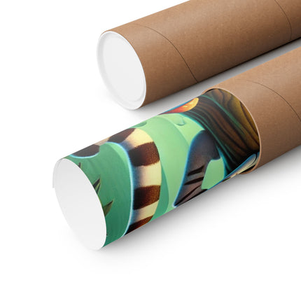 🐅🌿 Silent Stripes Matte Vertical Poster – Mystery, Stealth & Jungle Majesty