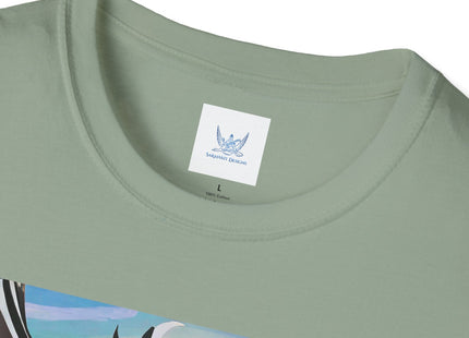 Cyberpunk Samurai Owl Softstyle T-Shirt