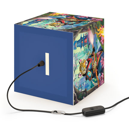 Cyberpunk Leopard Light Cube Lamp