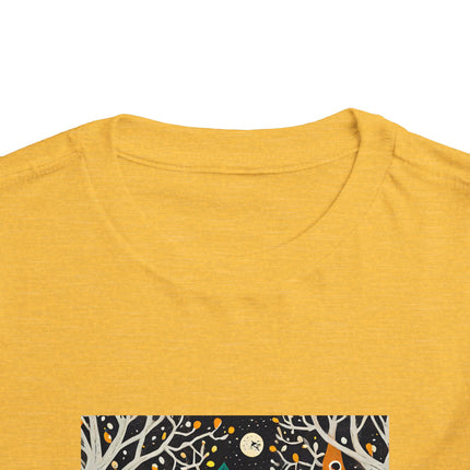 Night of the Trick-or-Treating Owlets Toddler Short Sleeve Tee