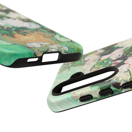 Roses by Vincent Van Gogh Phone Cases