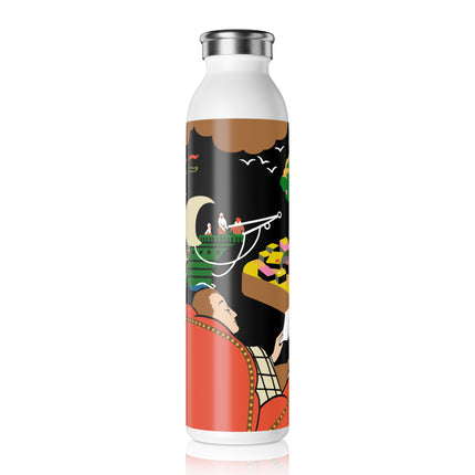 Enchanted Pages Slim Water Bottle