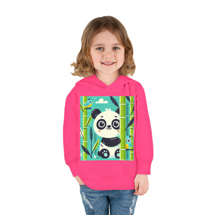Bamboo Panda Friends Toddler Pullover Fleece Hoodie
