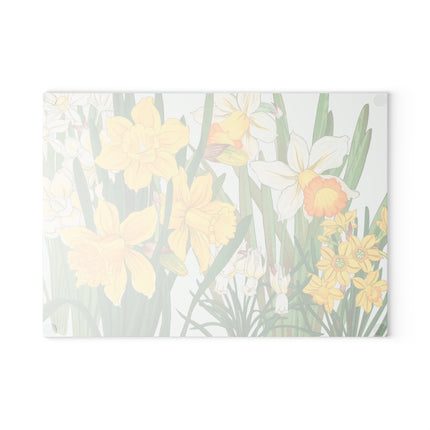 Daffodil by Tanigami Kônan Glass Cutting Board