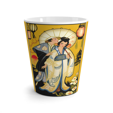 Golden Embrace Latte Mug