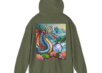 Wisdom’s Guardian Dragon – Heavy Blend™ Hooded Sweatshirt