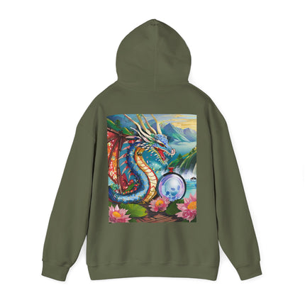 Wisdom’s Guardian Dragon – Heavy Blend™ Hooded Sweatshirt