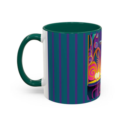 Dance of the Skeleton Ballerinas Colorful Mugs (11oz, 15oz)