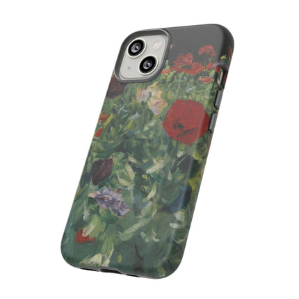 Poppies (A Study of Poppies for Carnation, Lily, Lily, Rose) by John Singer Sargent Phone Cases