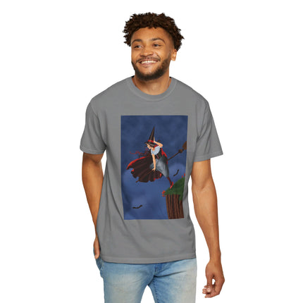 The Enchanted Witch Unisex Garment-Dyed T-shirt