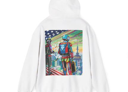NSA Cyber Punk Computer Hacking Team – Heavy Blend™ Hooded Sweatshirt