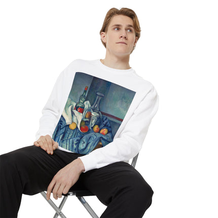 The Peppermint Bottle by Paul Cézanne Unisex Garment-Dyed Sweatshirt