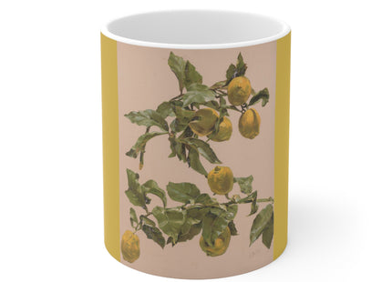 Watercolor of a Lemon Tree by Alice Bailly Ceramic Mug 11oz