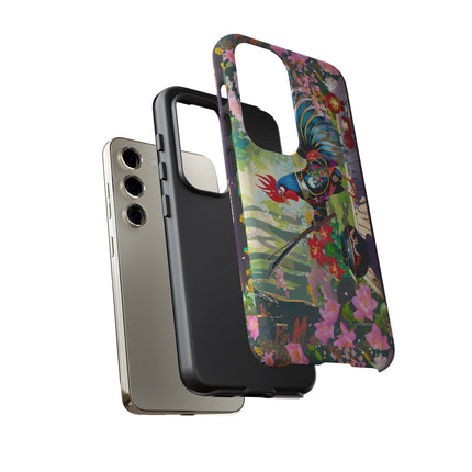 Cyberpunk Rooster Phone Cases