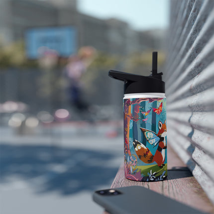 Whimsical Woodland Stainless Steel Water Bottle