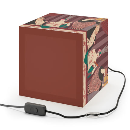 La Loge by George Barbier Light Cube Lamp