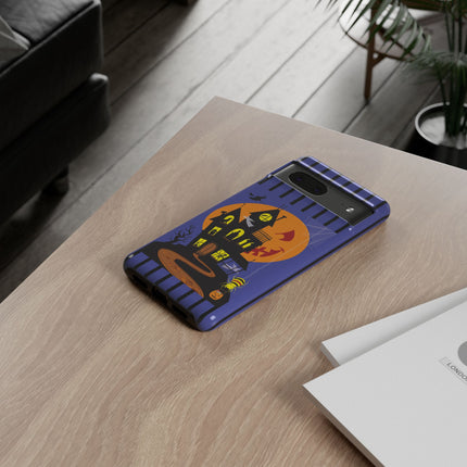 Halloween Night at the Haunted House Phone Cases