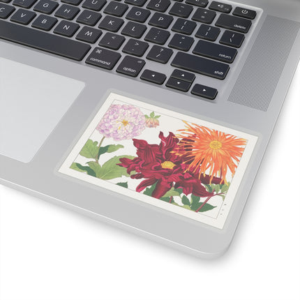 Dahlia by Tanigami Kônan Kiss-Cut Stickers (4 Sizes)