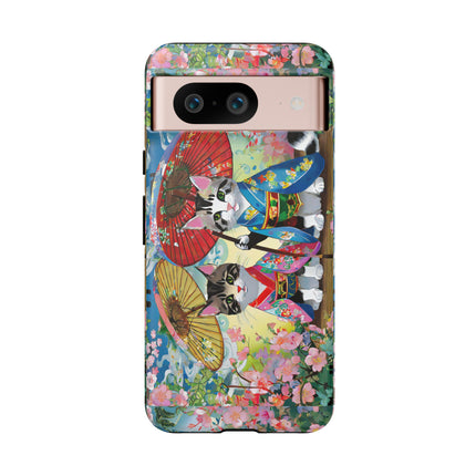 Kimono Kitties Phone Cases