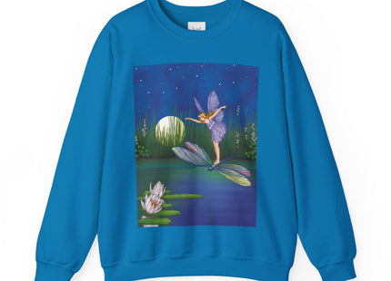 Fairy on a Dragonfly Heavy Blend™ Crewneck Sweatshirt