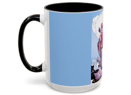 Goddess of the Swirling Sea Colorful Mugs (11oz, 15oz)