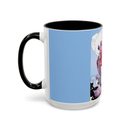 Goddess of the Swirling Sea Colorful Mugs (11oz, 15oz)