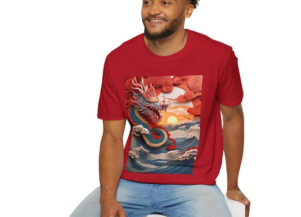 Stormbound Dragon Garment-Dyed T-shirt Softstyle T-Shirt