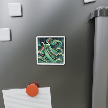 Mermaid Queen Rising from the Deep Die-Cut Magnets (5 Sizes)