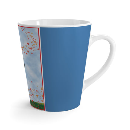 Elegance in Autumn Latte Mug