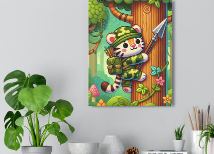 Stealthy Stripes Giclée Art Print