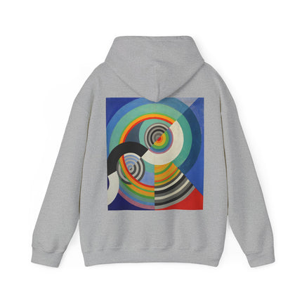 Rythme No. 3 by Robert Delaunay Heavy Blend™ Hooded Sweatshirt