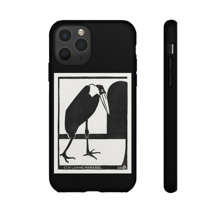 A Lame Marabou by Samuel Jessurun de Mesquita Phone Cases