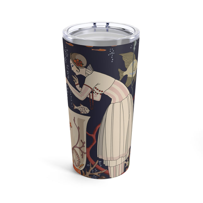 The Dazzling Little Fish by George Barbier Tumbler 20oz