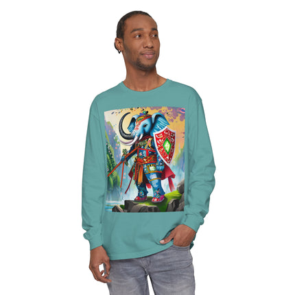 Cyberpunk Elephant Long Sleeve T-Shirt