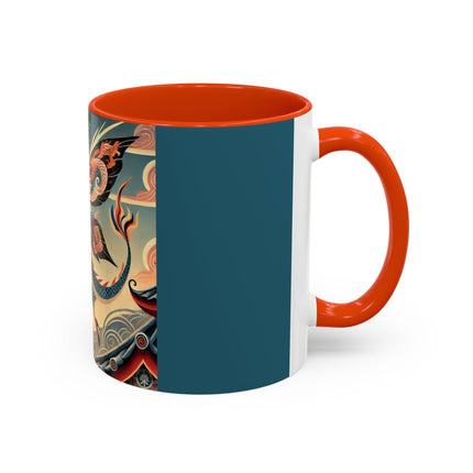 Dragon Fairy of the Temple Colorful Mugs (11oz, 15oz)