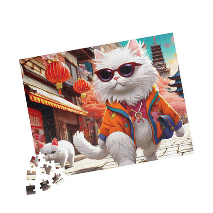 Fashionista Feline Puzzle (110, 252, 520, 1014-piece)