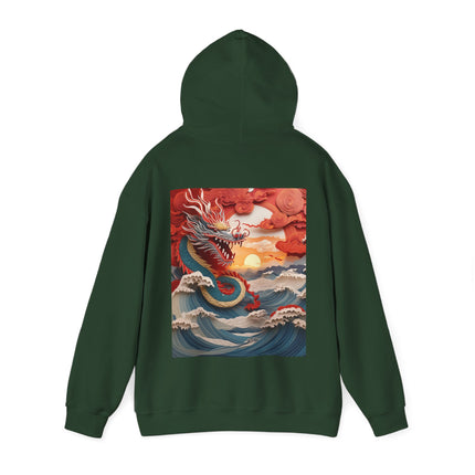 Stormbound Dragon – Heavy Blend™ Hooded Sweatshirt