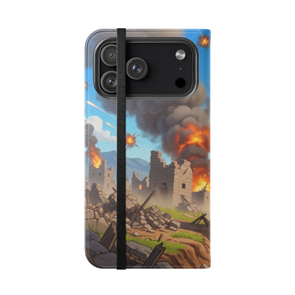 🐦✈️ The Cardinal Dive Bomber Flip Case – Bold Flight & Fearless Adventure