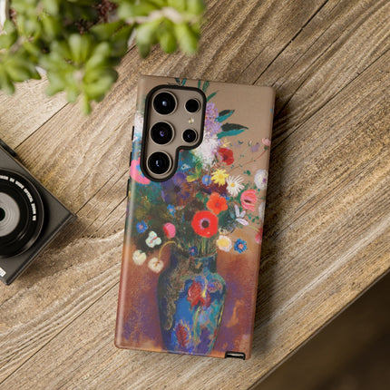 Bouquet of Flowers by Odilon Redon Phone Cases