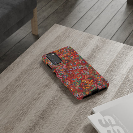 Antique Dutch Carpet Pattern Phone Cases