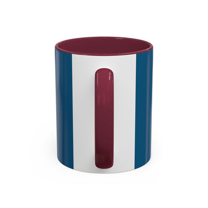 The Lady Of The Golden Horizon Colorful Mugs – Art Deco Coastal Elegance