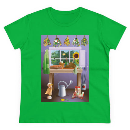 A Gardener's Haven Women's Midweight Cotton Tee