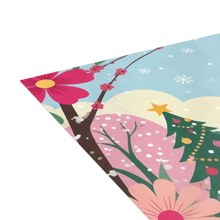 🦚❄️ The Ladies Of The Winter Aviary Greeting Card – Art Deco Holiday Fantasy