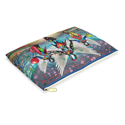 Samurai Robot Angels Pencil Case