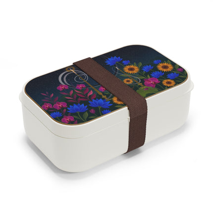 🌙🕯️ The Lady Of The Midnight Garden Bento Lunch Box – Art Deco Nocturne