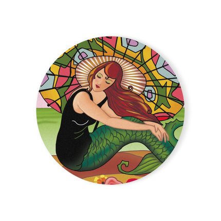 Siren Serenade Cork Back Coaster