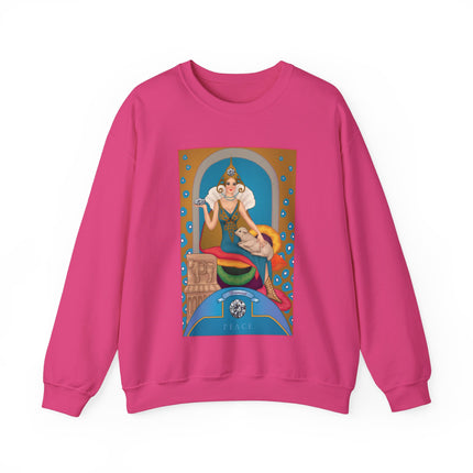 April & Diamond (from the Gem Series) by Sofia Chiostri Heavy Blend™ Crewneck Sweatshirt